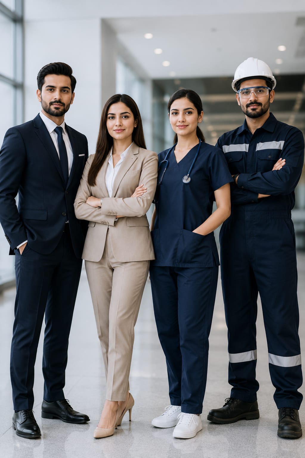 Corporate Uniform Models